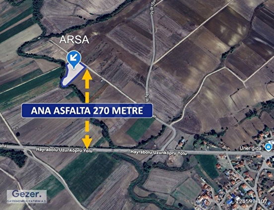 Edirne Sipahi’de 5.889 m² Satılık Tarla ilan görseli